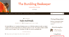 Desktop Screenshot of bumblingbeekeeper.com